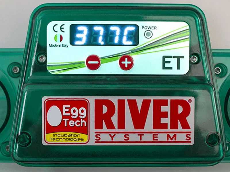 River Systems ET 24 - Incubatrice per uova automatica - 24 uova