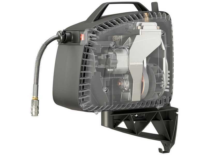 FIAC Compact V230/50 - Compressore aria elettrico monofase a muro, oil-less - Motore 1.5 HP 