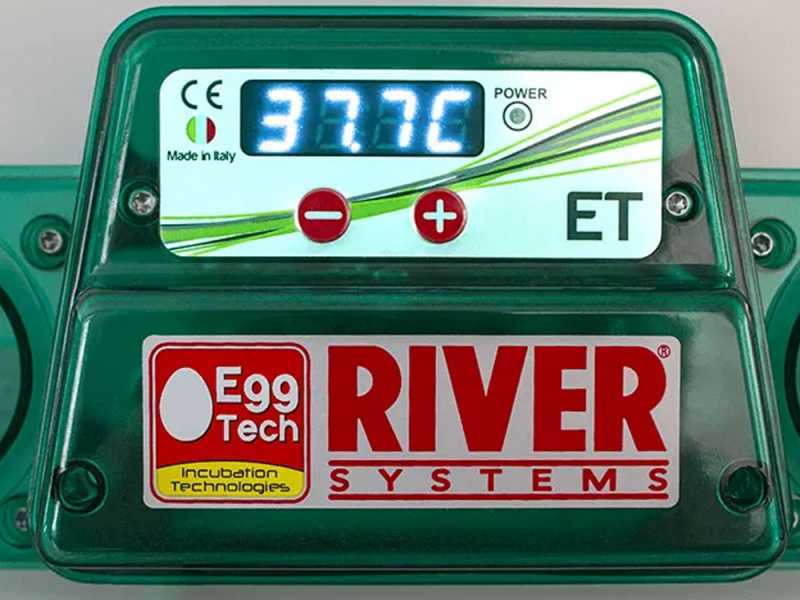 River Systems ET 24 - Incubatrice per uova manuale - 24 uova