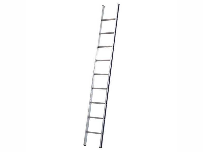 S.T.P. Olivia Pioli A02A300, 9 gradini, 2.85 m - Scala in alluminio semplice singola - Altezza stimata operativa 3.85 m