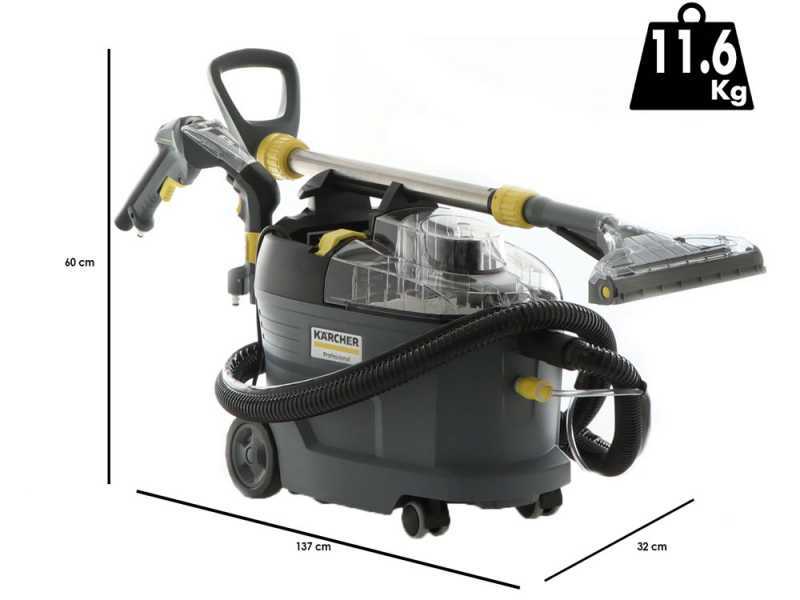 Karcher Pro Puzzi 8/1 ADV - Spruzzo estrazione - lavamoquette - Potenza 1200W