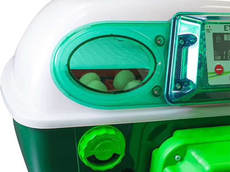 River Systems ET 24 SUPER - Incubatrice per uova automatica - 24 uova