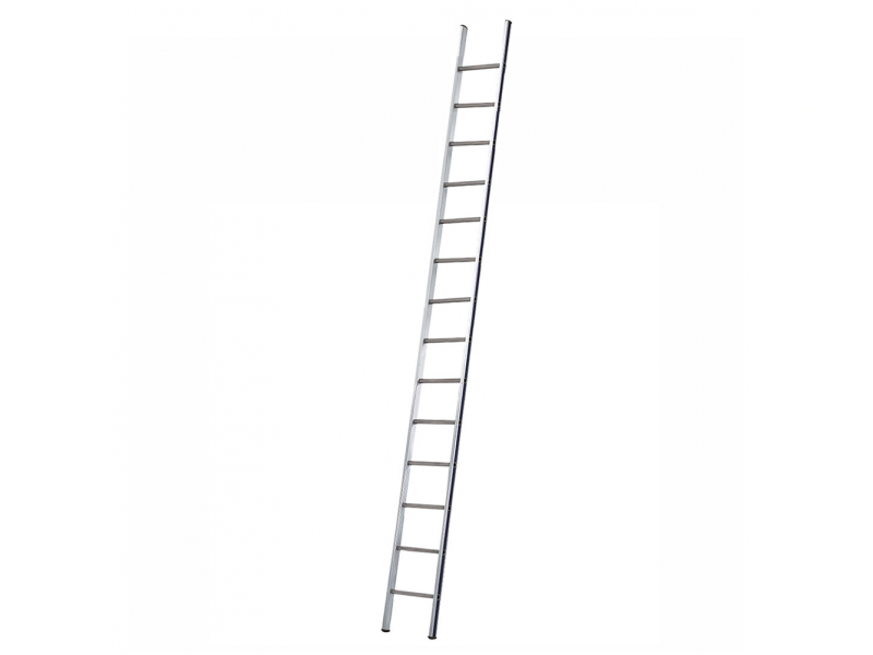 S.T.P. Olivia Pioli A02A450, 14 gradini, 4.35 m - Scala in alluminio semplice singola - Altezza stimata operativa 5.35 m