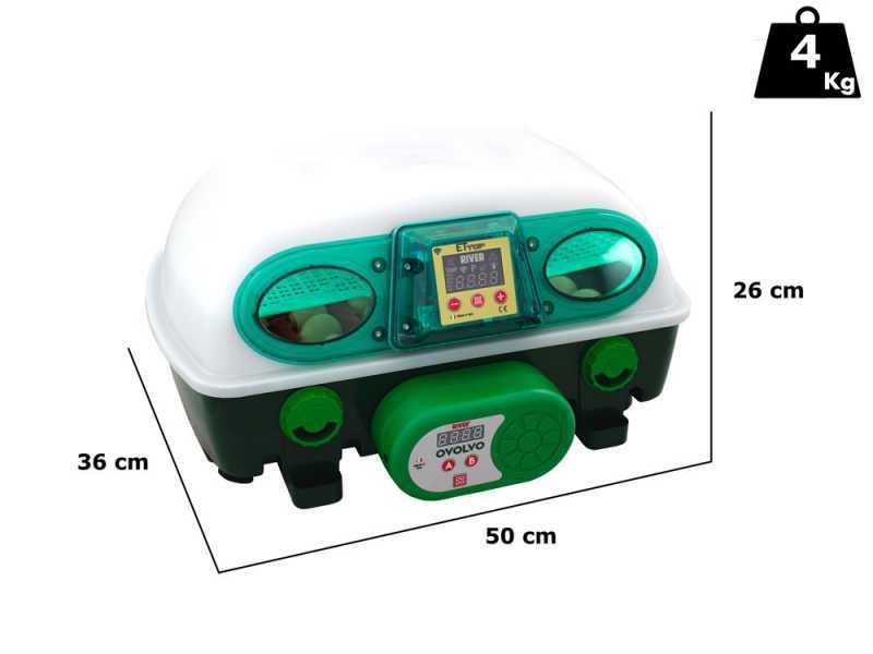 River Systems ET 24 TOP - Incubatrice per uova automatica - 24 uova