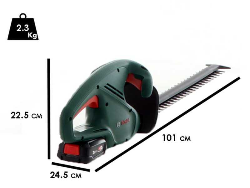 Bosch EasyHedgeCut 18-52-13 - Tagliasiepi a batteria 18V/2Ah - Lama da 52 cm 