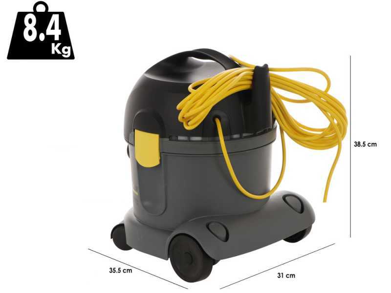 Karcher Pro T 10/1 - Bidone aspirapolvere - Capacit&agrave; 10 lt - 700W