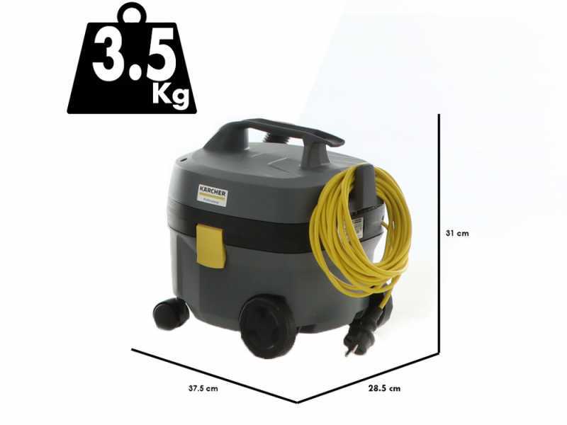 Karcher Pro T 7/1 Classic - Aspirapolvere professionale ULTRA silenzioso - 850W