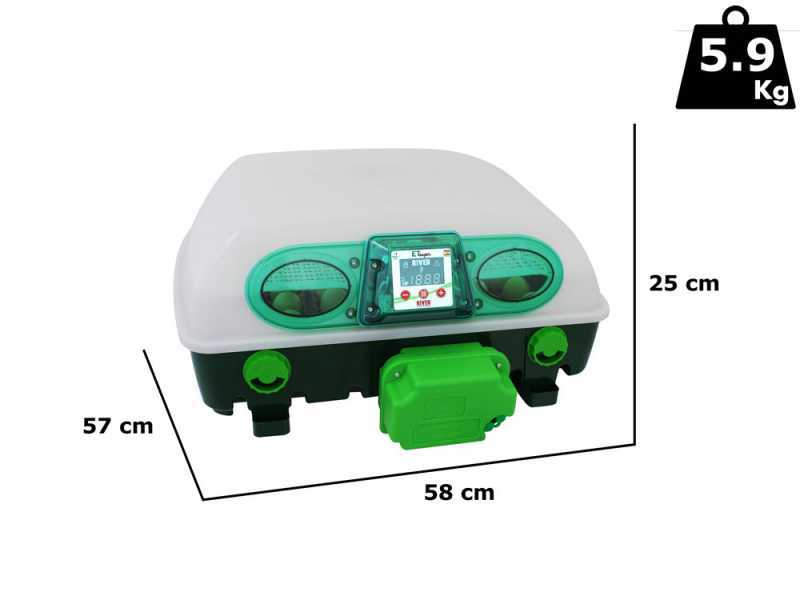 River Systems ET 49 SUPER - Incubatrice per uova automatica - 49 uova