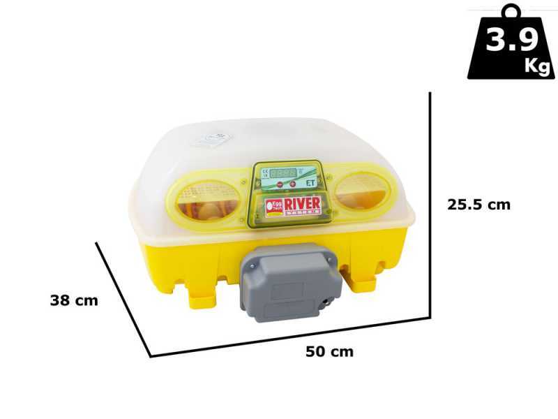 River Systems ET 24 BIOMASTER - Incubatrice per uova automatica - 24 uova