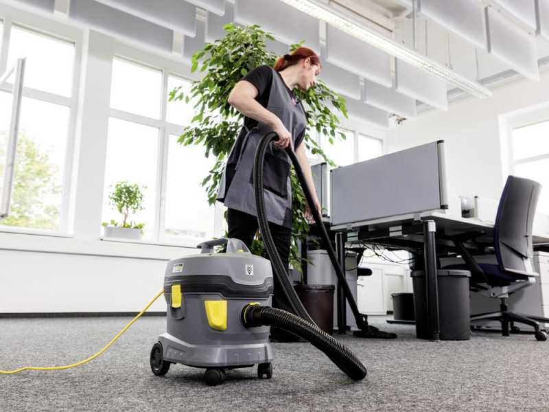 Karcher Pro T 11/1 Classic - Aspirapolvere professionale ULTRA silenzioso - 850W