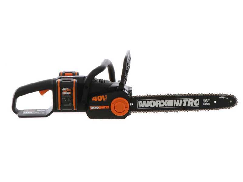 PROMO Worx Nitro WG385E - Elettrosega a batteria - 2x20V/4Ah