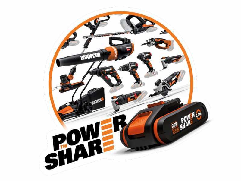 PROMO Worx Nitro WG385E - Elettrosega a batteria - 2x20V/4Ah