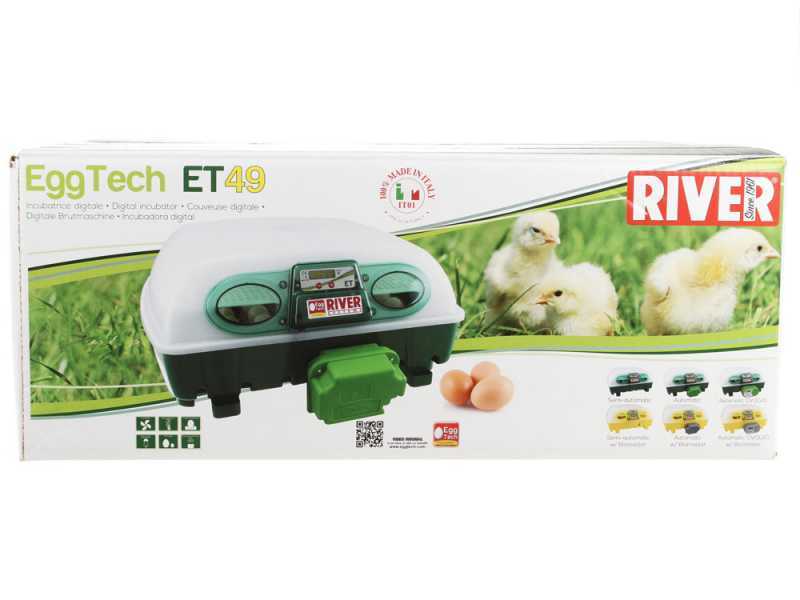 Incubatrice per uova automatica River Systems ET 49 BIOMASTER