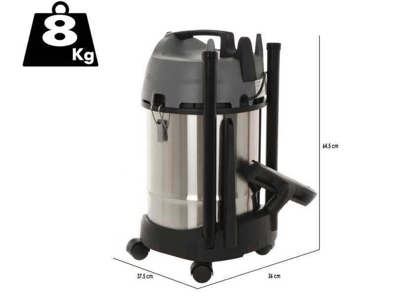 Karcher Pro NT 30/1 Me Classic - Aspiratore solidi/liquidi - Capacit&agrave; 30 lt - 1500W