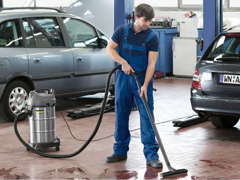 Karcher Pro NT 30/1 Me Classic - Aspiratore solidi/liquidi - Capacit&agrave; 30 lt - 1500W