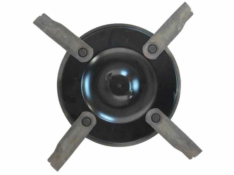 Disco 4 lame flottanti 54 cm professionale per erba pi&ugrave; alta e lavori gravosi