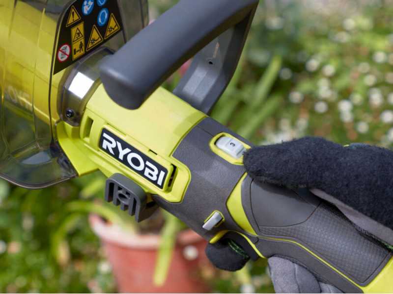 Ryobi RY18HCA-0 - Motozappa a batteria 18V - SENZA BATTERIE E CARICABATTERIE