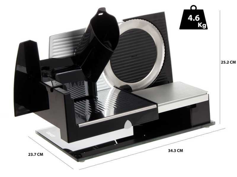 Graef SKS 320 - Affettatrice con lama da 170 mm