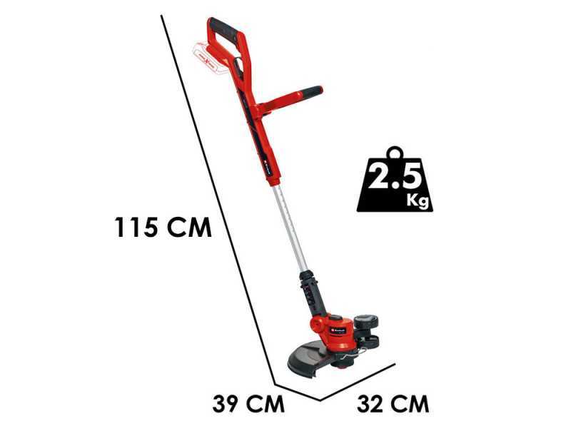 Einhell GE-CT 18/30 Li - Bordatore a batteria - SENZA BATTERIA E CARICABATTERIA