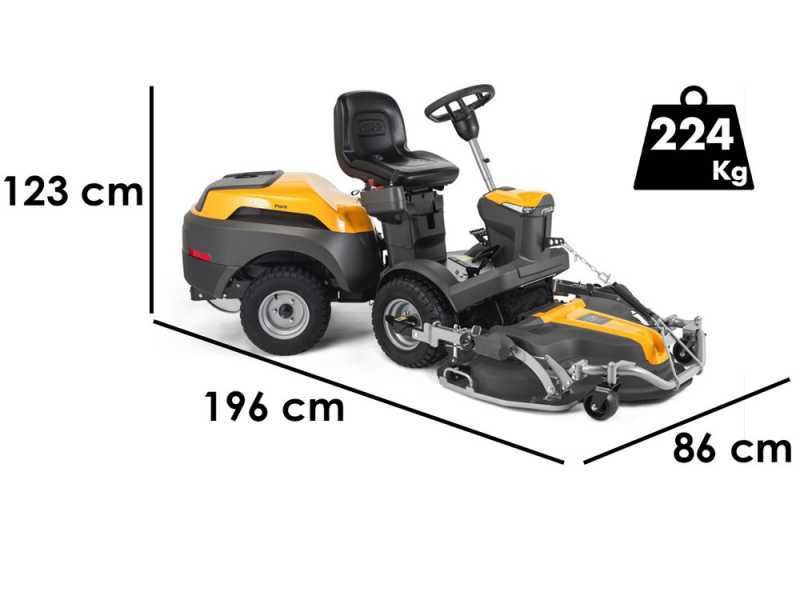 Stiga Park 500 WX - Trattorino con taglio frontale con cambio idrostatico - Front Mower