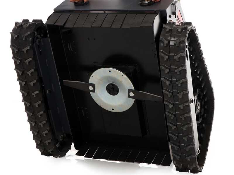 Blue Bird FM 23-53 - Robot Trinciaerba cingolato ibrido (scoppio + batteria) - Telecomandato