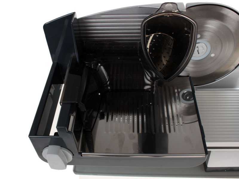 Graef Classic C90 Silver - Affettatrice 2 in 1 con affettaverdure - Lama da 170 mm