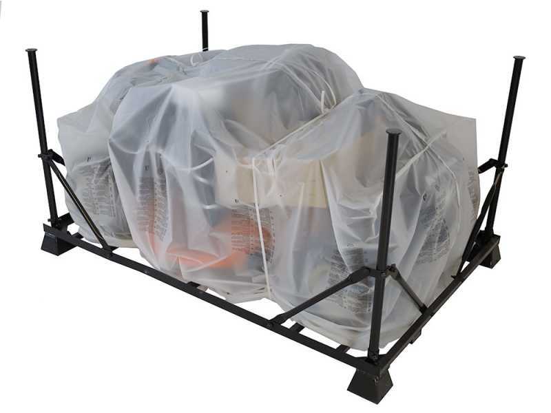Yard Force E559 - Trattorino taglierba a batteria 56V/50Ah - Scarico laterale e mulching