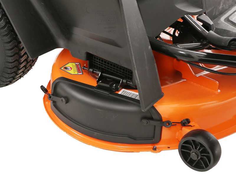 Yard Force E559 - Trattorino taglierba a batteria 56V/50Ah - Scarico laterale e mulching