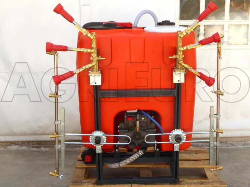 Seven Italy 600L - Gruppo botte irroratrice a trattore - Pompa APS71