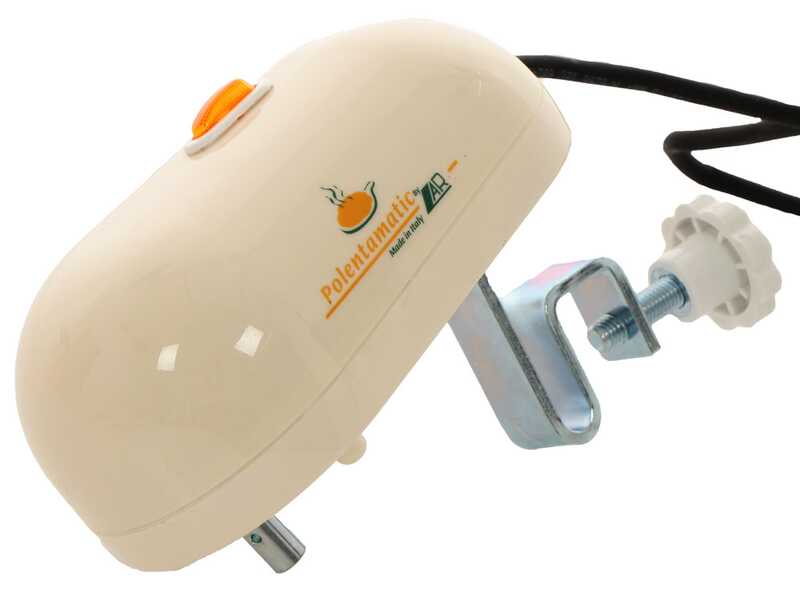 LAR Polentamatic - Paiolo in rame elettrico martellato per polenta a induzione 6.5L - max 8W