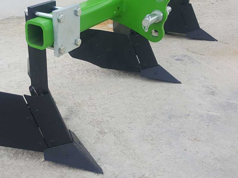 Seven Italy Big - Assolcatore a 3 ancore - Telaio da 160 cm - Per trattori con attacco a tre punti