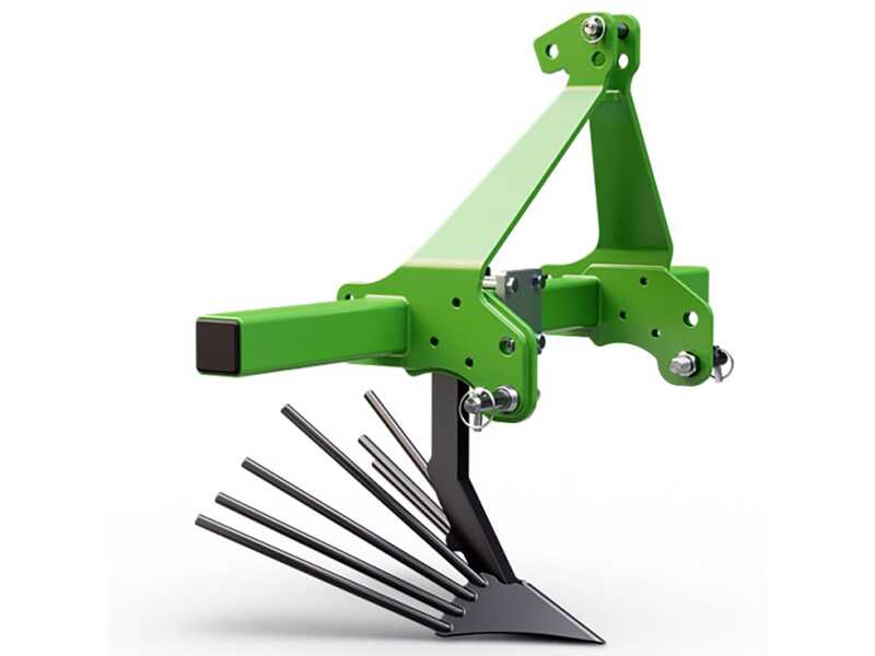 Seven Italy Simply - Rincalzatore - Serie leggera - Telaio da 120 cm - Per trattori con attacco a tre punti