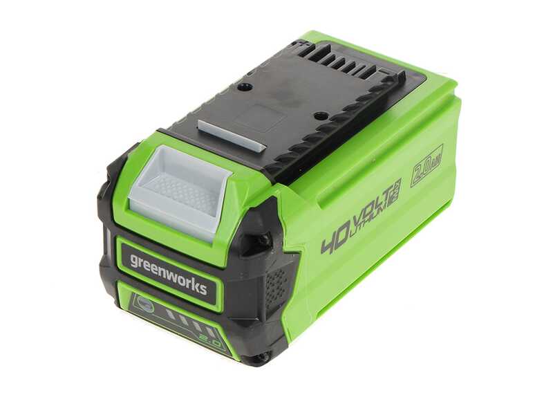 Greenworks G40PSFK2 - Potatore a batteria a spalla su asta di prolunga - Batteria 40V 2Ah
