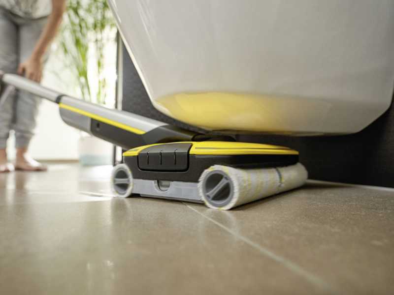 Karcher FC 7 Cordless - Lavapavimenti a batteria 3 in1: lava, asciuga, aspira