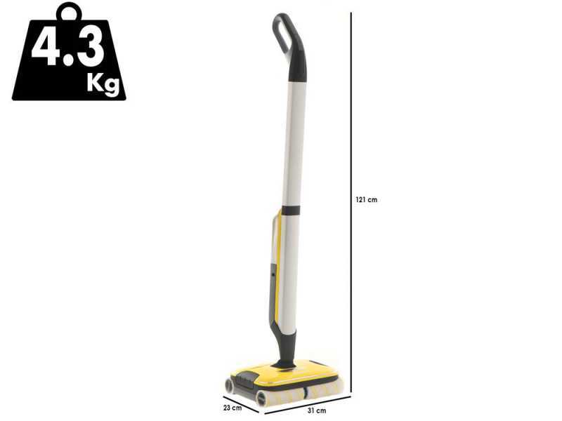Karcher FC 7 Cordless - Lavapavimenti a batteria 3 in1: lava, asciuga, aspira