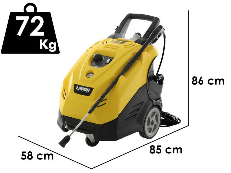 Lavor Auckland 1310 - Idropulitrice ad acqua calda professionale - 150 bar max - 600 l/h