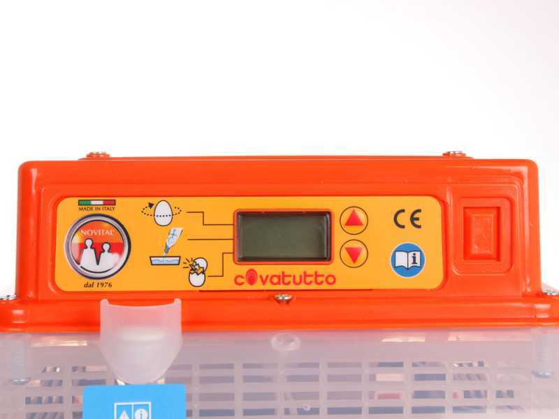 Novital Covatutto 24 Digitale - Incubatrice per uova manuale - 24 uova