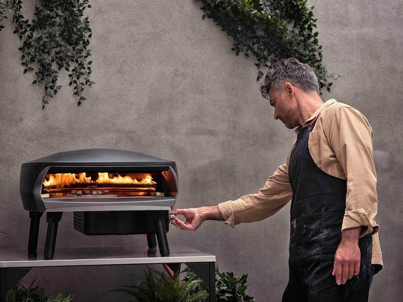 Witt Etna Fermo nero - Forno a gas per pizza