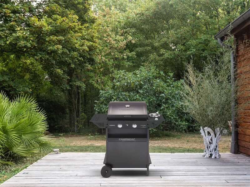 Kaasugrillin toinen kuvakulma