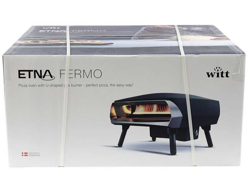 Witt Etna Fermo arancione - Forno a gas per pizza