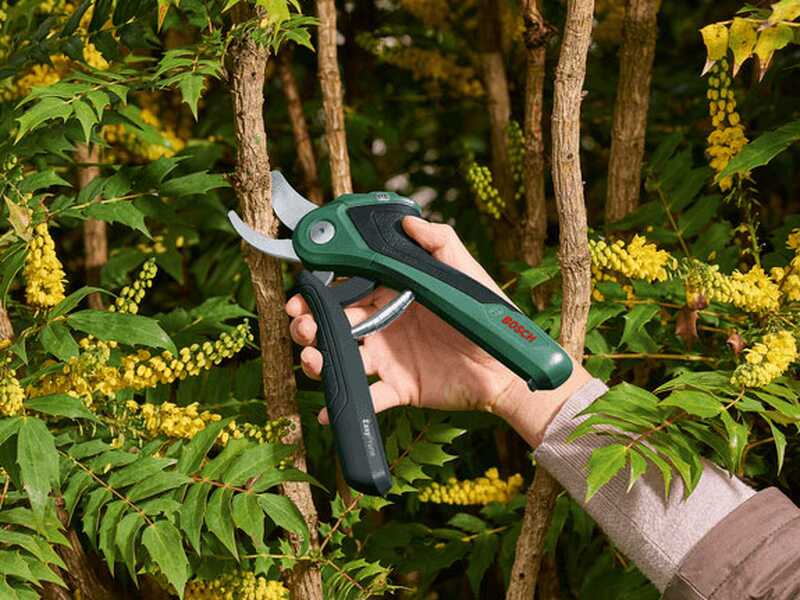 Bosch EasyPrune AssistCut - Forbice elettrica da potatura - 3.6V 1.6Ah - Diametro di taglio 25mm