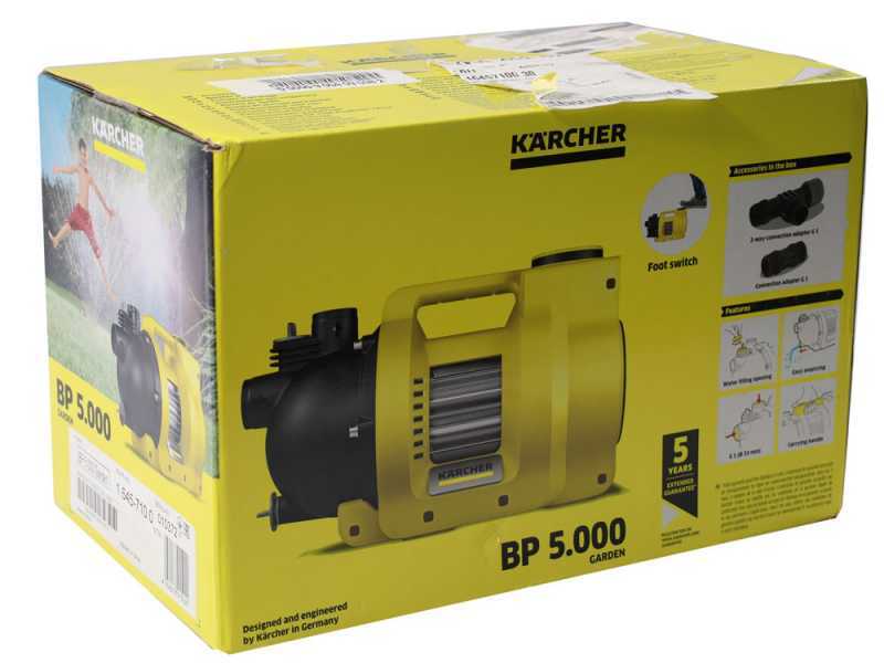 Karcher BP 5.000 Garden - Elettropompa per irrigazione - 650 W - 5000 l/h