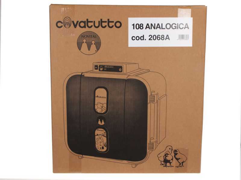 Novital Covatutto 108 - Incubatrice per uova manuale - 96 uova