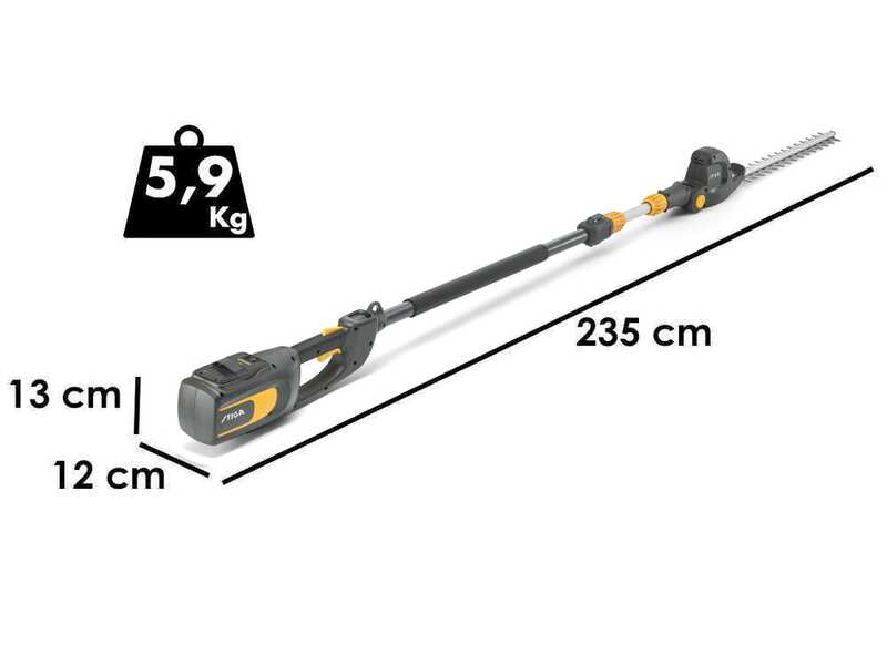 Stiga PH 700e - Tagliasiepi a batteria su asta di prolunga - 48V 2Ah