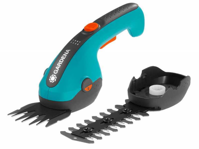 Gardena ClassicCut Li - Forbici tagliaerba a batteria integrata - 3.6V 2.5Ah + Accessorio Tagliasiepi