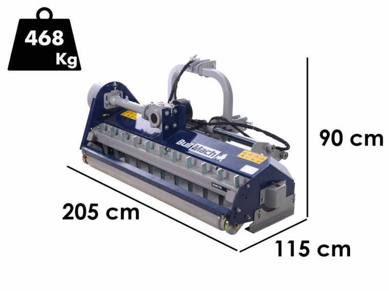 BullMach Demetra 180 SH - Trinciaerba per trattore - Serie pesante - spostamento idraulico