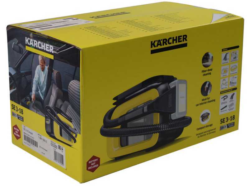 Kärcher Lava e Aspira a batteria SE 3-18 Compact