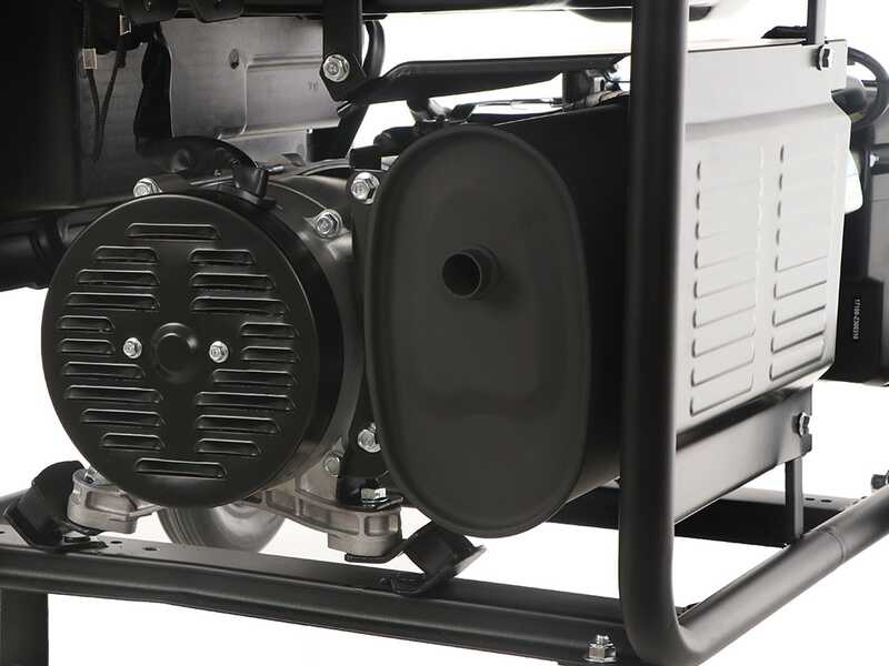 Gruppo elettrogeno monofase a benzina Rato R3000 - Carrellato - 2.7 Kw