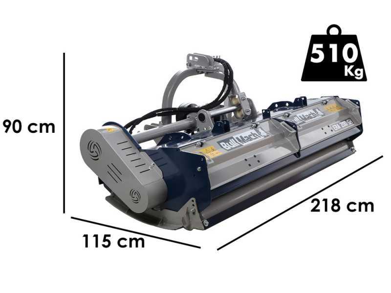 BullMach Era 200 SH - Trinciaerba per trattore - Serie pesante - Spostamento idraulico