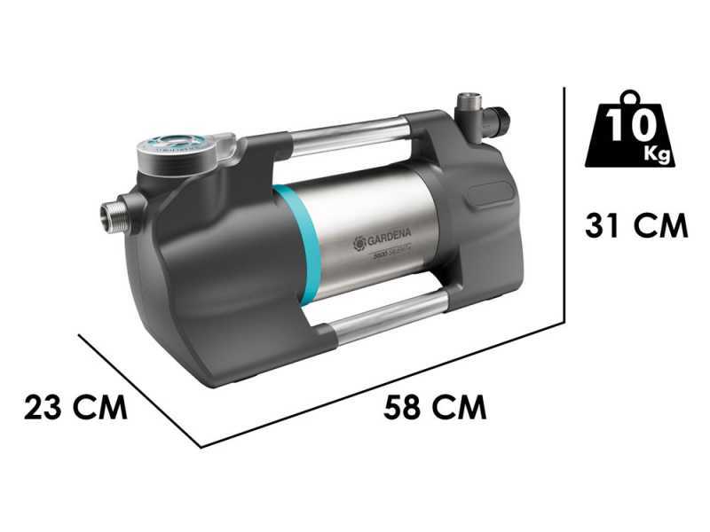 Gardena 5600 Silent+ &ndash; Pompa elettrica per irrigazione da giardino &ndash; 900 W
